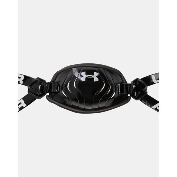 Under Armour Spotlight Kids’ Black & White Chinstrap – One Size Fits Most - Picture 1 of 10